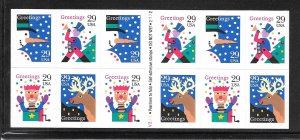 #2799-2802a MNH Complete Booklet Pane Pl# V222-2122