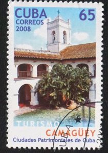 CUBA Sc# 4883  HISTORIC CUBAN CITIES tourism CAMAGUEY 65c  2008 used cto