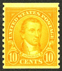U.S. #603 MINT OG NH
