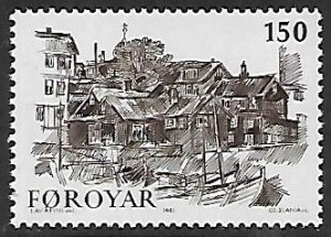 Faroe Islands # 61 - Tornshavn - MNH.....{KZw}