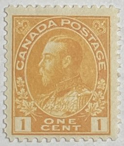 CANADA 1911-1925 #105 King George V 'Admiral' Issue - MH (CV 25$ +)
