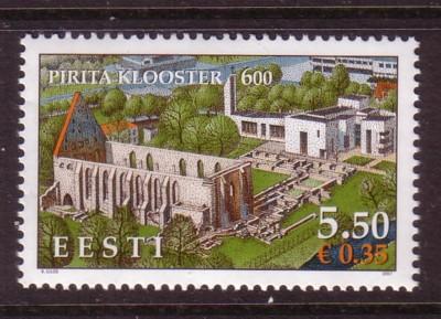 Estonia Sc571 2007 Pirita Convent stamp sheet NH