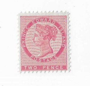 Prince Edward Island Sc #5 2p rose red LH FVF