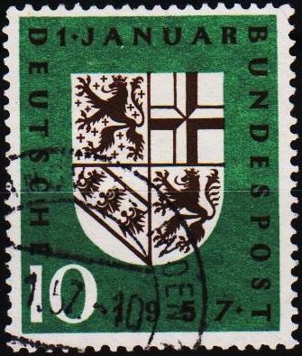 Germany. 1957 10pf S.G.1175 Fine Used