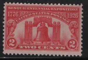 US 627  MINT HINGED
