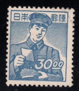 JAPAN  Scott 434 Mint No Gum Postman stamp