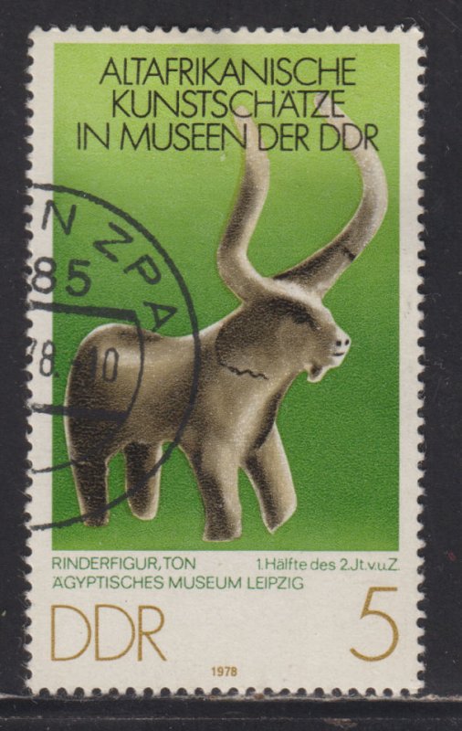 Germany DDR 1918 Ceramic Bull 1978