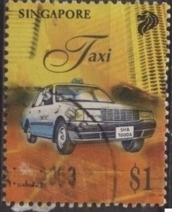 Singapore 790 (used) $1 taxi (1997)