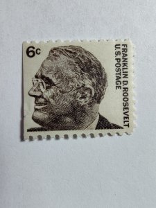 SCOTT #1284B SINGLE PANE ROOSEVELT MINT NEVER HINGED SHINY GUM BEAUTIFUL STAMP