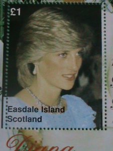 SCOTLAND STAMP- 1997-PRINCESS OF WALES- DIANA WITH MOTHER THERESA -MINT-NH  S/S