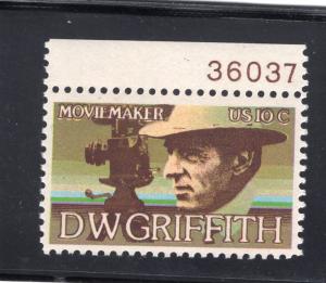 1555 Griffith, MNH w/plate #