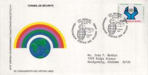 United Nations Geneva, First Day Cover, Military Related