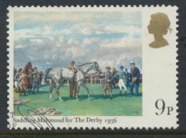 Great Britain  SG 1087 SC# 863 Used / FU with First Day Cancel - Horse Racing...
