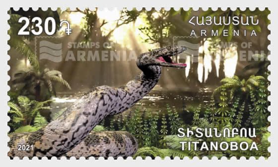 2021 Armenia Titanoboa (Scott 1255) MNH