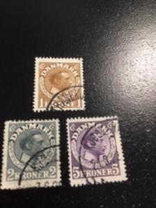 Denmark sc 132-134 u