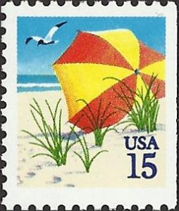 # 2443 MINT NEVER HINGED BEACH UMBRELLA