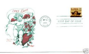 2960 55c Love, PSA,  Artmaster  FDC 