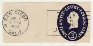 United States United States Postal Stationery Cut Out A14P10F69-