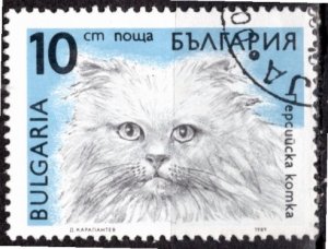 Bulgaria 1989: Sc. # 3513; Used CTO Single Stamp