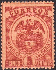 Columbia  #163 MNH