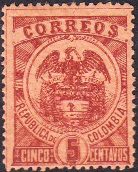 Columbia  #163 MNH