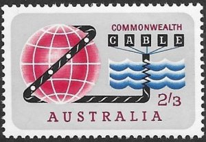 Australia  # 381  Commonwealth Cable Opening  (1)   Mint NH
