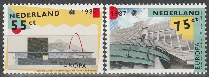 Netherlands #715-6  MNH   (S4148)