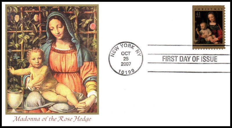 US 4206 Christmas Fleetwood U/A FDC