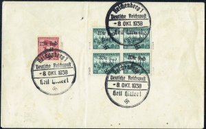 GERMANY Occupation of Sudetenland: 1938 (8 Oct) Reichenberg - 35474