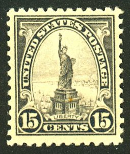 U.S. #566 MINT OG LH