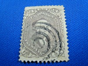 UNITED STATES, 1862 SCOTT #78a -  USED