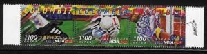 Colombia 1998 World Cup Soccer strip Sc C905a-c MNH B47