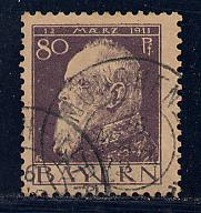 German States Bavaria Scott # 85, used