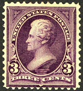 U.S. #268 MINT OG HR CREASES THIN