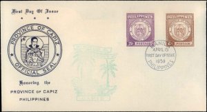 Philippines, Worldwide First Day Cover