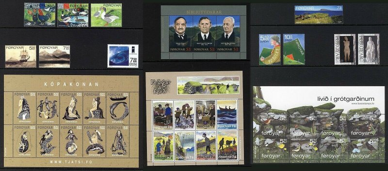 Faroe Islands 2007,  Full year set MNH