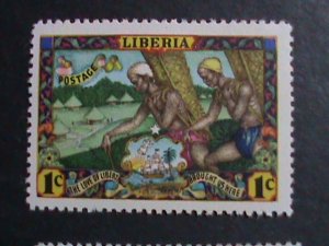 ​LIBERIA-1949 SC#309-12,C63-4 JEHUDI ASHMUN & DEFENDERS MNH  73 YEARS OLD VF