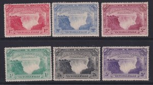 Rhodesia, Scott 76-81 (SG 94-99), MLH