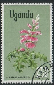 Uganda #126 - Acanthus arboreus - Used (Ug-003)