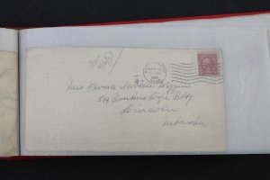 US Stamp Collection Stock Book 100 Postal Cards, Stationary, Mint, FDC, Slogan