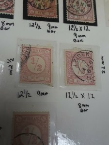 Netherlands 1/2 Cent Varieties Collection