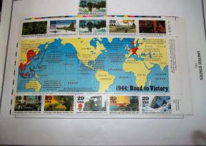 Stamps - A world at War - Victory at last (sheets)