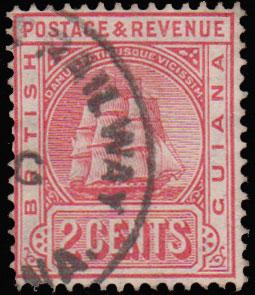 British Guiana Scott 172 Used.