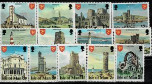 ISLE OF MAN 1973 DEFINITIVES  MVLH