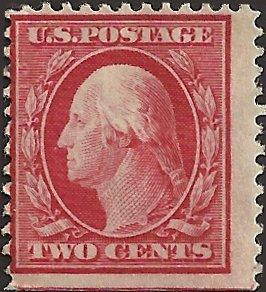 # 375 MINT FAULT CARMINE GEORGE WASHINGTON