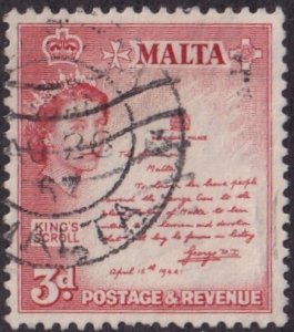 Malta #252 Used