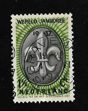 Netherlands 1937 - U - Scott #206