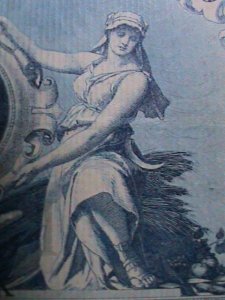 ​GERMANY 1908-OVER 114YEARS OLD RCICHS BANK NOTE USED ANTIQUE  CURRENCY VF