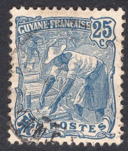 FRENCH GUIANA SCOTT 61