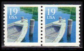 2529C 19c Fishing Boat Fine MNH Pair